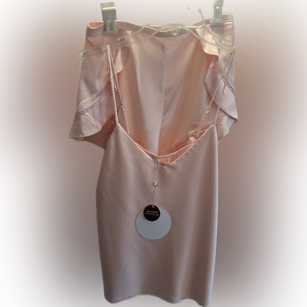 Le Rose Lingerie pink cami set    NWT